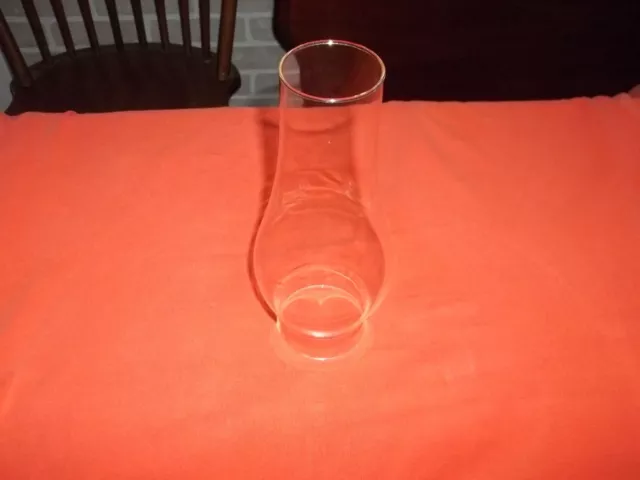 vintage glass hurricane chimney shade kerosene lamp replacement part