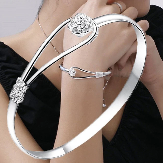 Damas Pulsera Desvanecida Decoración Mujeres Niñas Moda Joyería Pulsera Lujosa