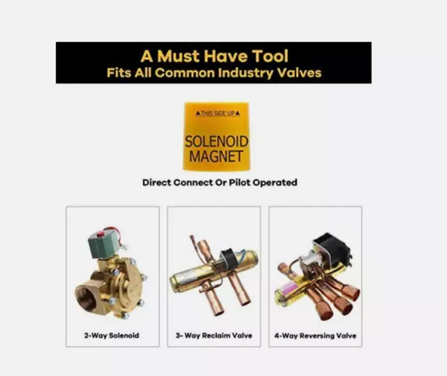CPS Solenoid Service Magnet  Solenoid Valve Troubleshooting Magnet TLMKC18 3