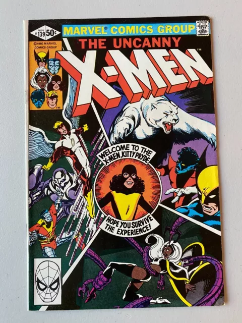 X-MEN 139-Marvel 1980-Key Issue Collectible! -High Grade Copy! SEE PHOTOS!!🔥