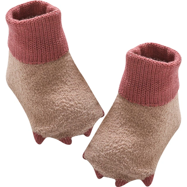 1 paio di calzini per bambini inverno calze bambino caldo per bambini