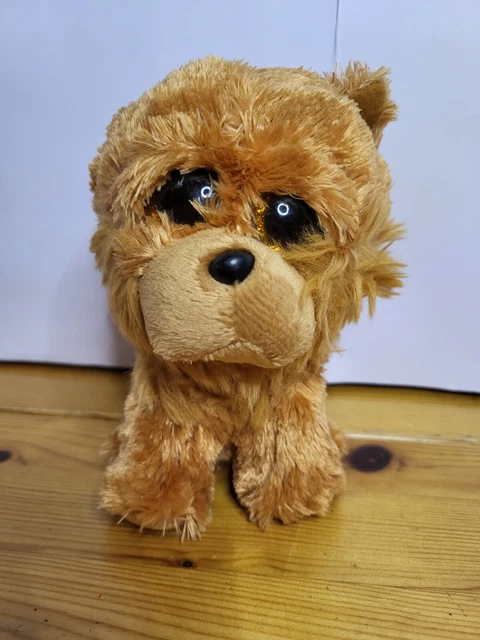 Ty Beanie Boo Barley the Chow Chow Dog soft toy 15cm tall