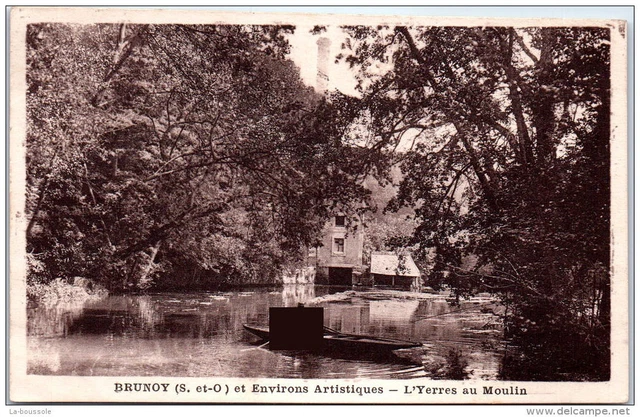 91 BRUNOY - L'Yerres au moulin