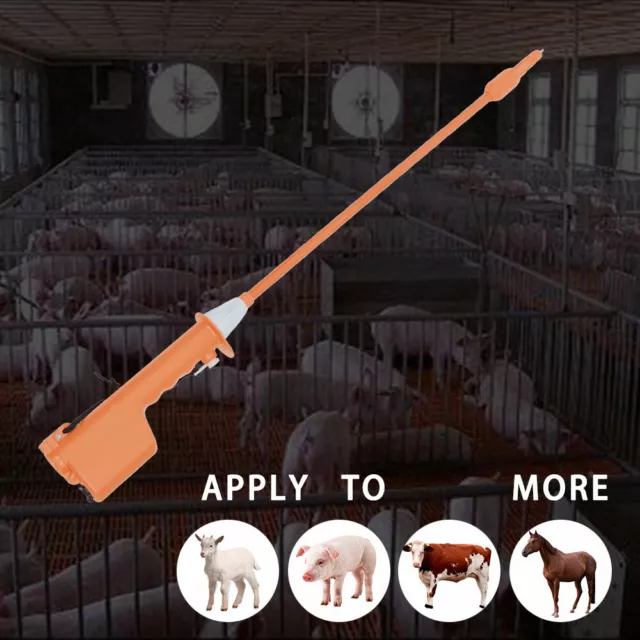 10000V Livestock Rechargeable Cattle Prod Electric Shock Voltage Animal