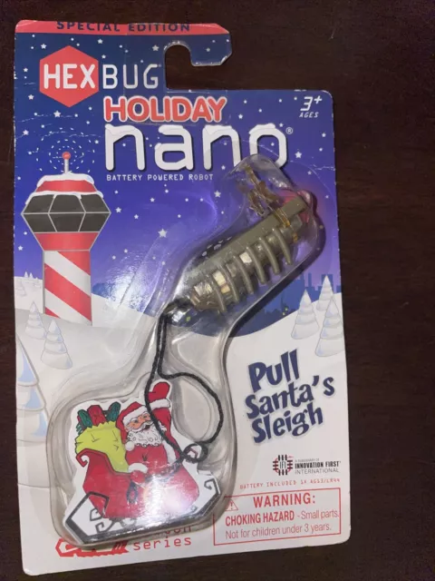 Hex Bug Holiday Nano Santas Sleigh Special 2013 Nip