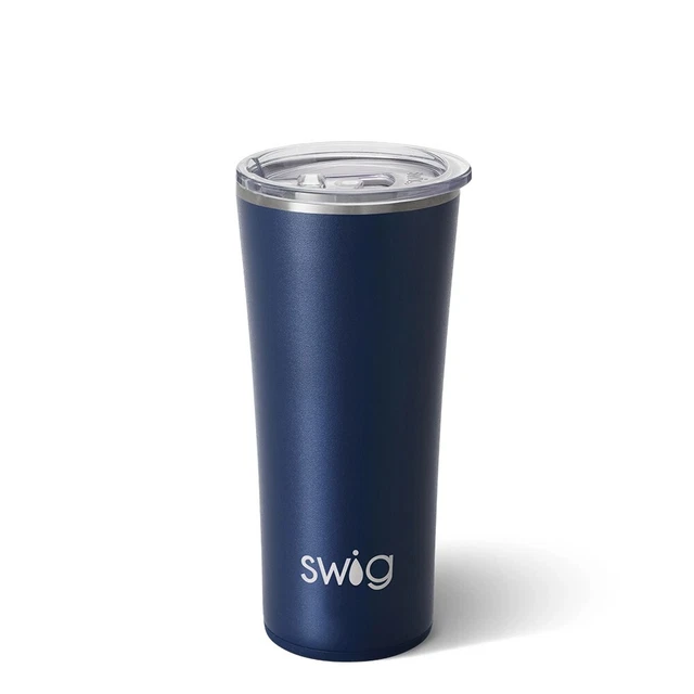 Navy Tumbler (22oz) Swig Life