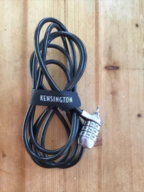 Laptop Lock Kensington ComboSaver Notebook Security Cable with Combination Lock