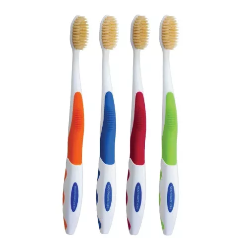 Mouthwatchers Toothbrush - Antimicrobial (Family 4 pack)