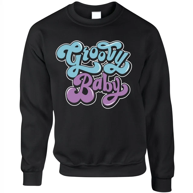 Groovy Baby Jumper Parody Hippie Spy Powers Joke Slogan Movie 60's 70's