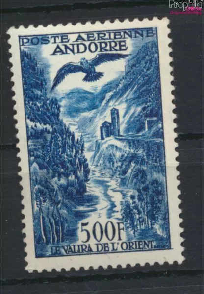 Briefmarken Andorra - Französische Post 1955 Mi 160 postfrisch Vögel (9975414