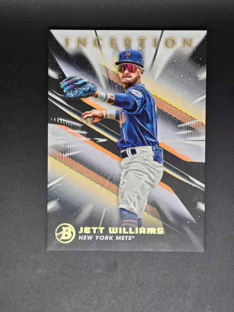 Topps 2023 Bowman Inception Jett Williams New York Mets