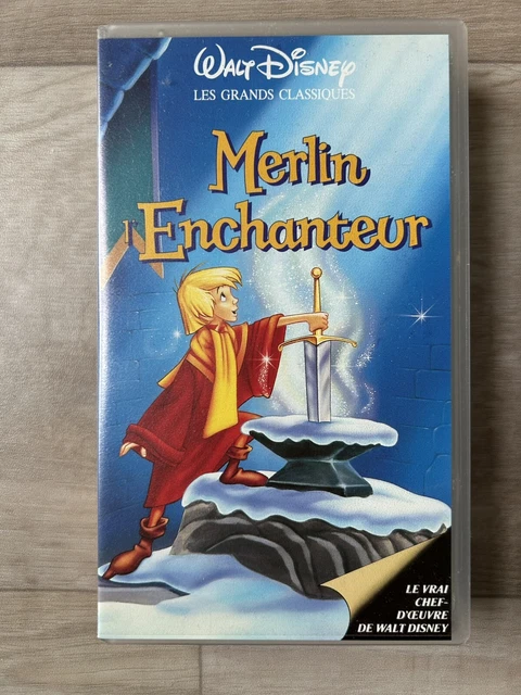 vhs-merlin-l-enchanteur-collection-les-grands-classiques-walt-disney-vf