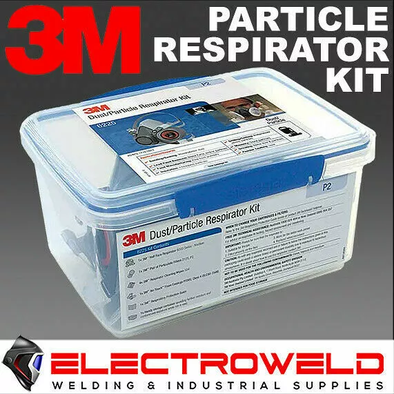 Kit Respiratore Per Saldatura A Particelle 3M 2125 Filtri P2 Semifaccia...