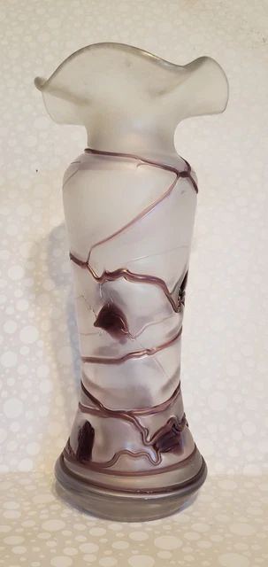 poschinger crystalwerks 花瓶 Poschinger Krystallia Hand Painted Vase | eBay