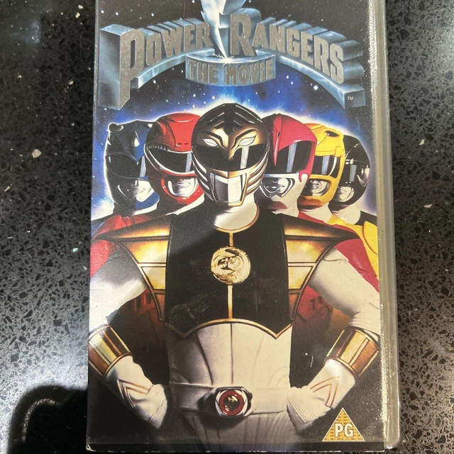 POWER RANGERS THE Movie VHS 1995 Original UK Release – 20th Century Fox ...