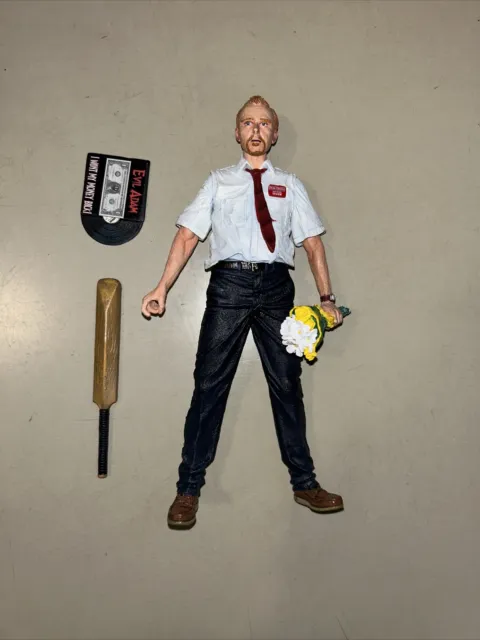 Neca Shaun Of The Dead Cult Classics 7” Figure Series 4 Reel Toys 2006