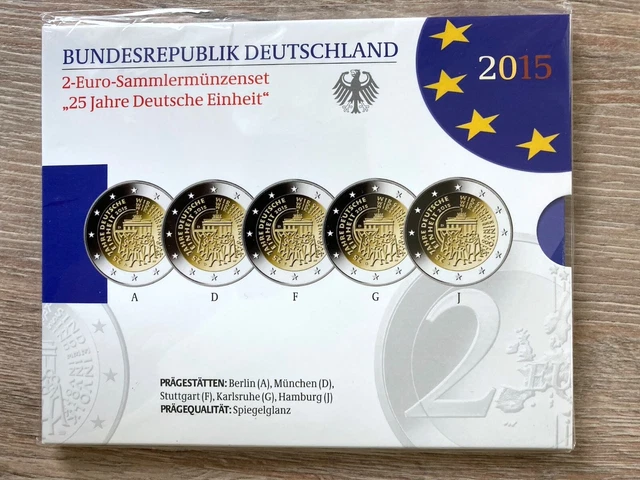2 Euro Münze 15 Jahre Deutsche Einheit