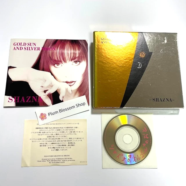 SHAZNA GOLD SUN And Silver Moon Limited Edition Japan 2CD + Bonus