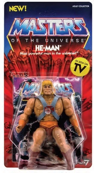 HE-MAN VINTAGE COLLECTION MotU Masters of the Universe Retro Action ...