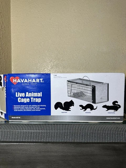 Live Cage Trap Chipmunks Rats Small Squirrels Weasels Humane Live Animal Trap