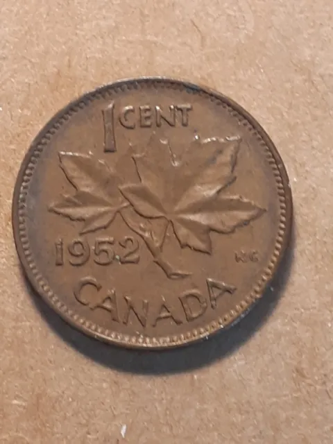 1952 One Cent Canada
