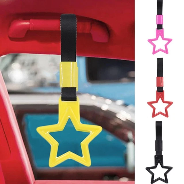 traino metropolitana autobus maniglia charme maniglia cinghia traino anello accessori auto forma a stella