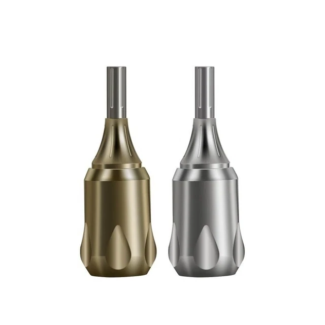 32 mm Empuñaduras de tatuaje Aleación de aluminio Cartucho ajustable Suministro de aguja Profesional