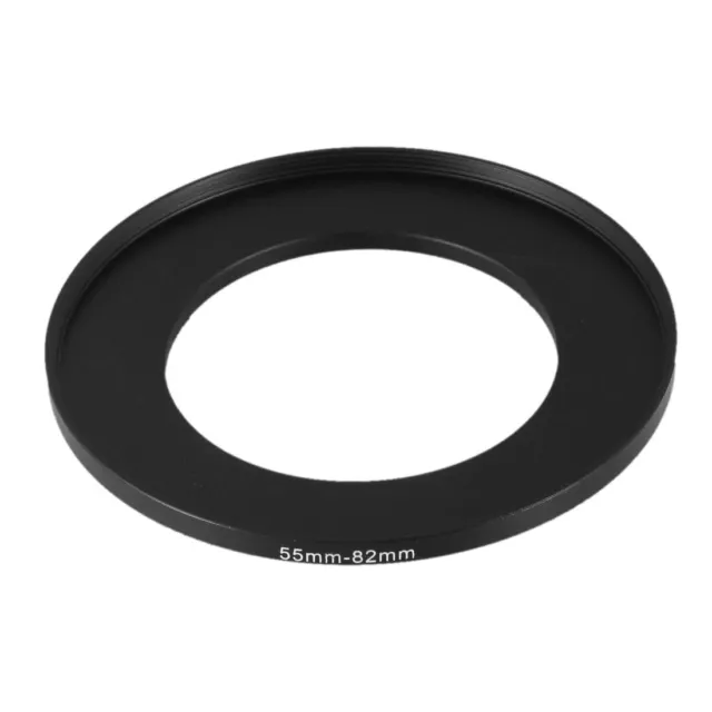 55mm-82mm 55 mm a 82 mm negro anillo adaptador para cámaras