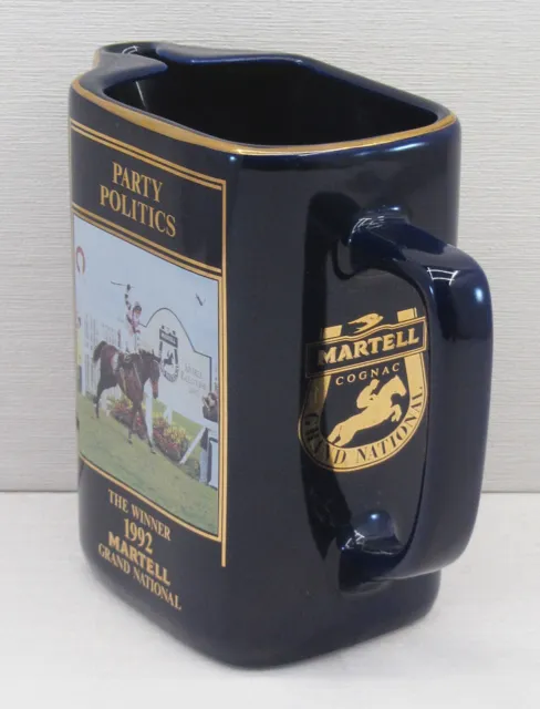 Martell Grand National Water Jug 1992 "Party Politics"  Limited Edition Man Cave 2