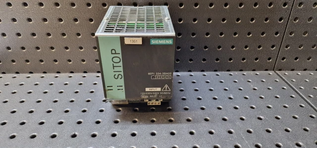 Siemens SITOP modular 10A 1/2 ph 6EP1 334-3BA00 | E:01 | 6EP1334-3BA00 Siemens SITOP modular 10A 1/2 ph 6EP1 334-3BA00 | E:01 | 6EP1334-3BA00