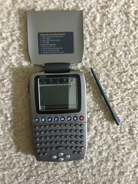 Royal Personal Digital Assistant ezVue2 Info to Go PDA English Spanish French