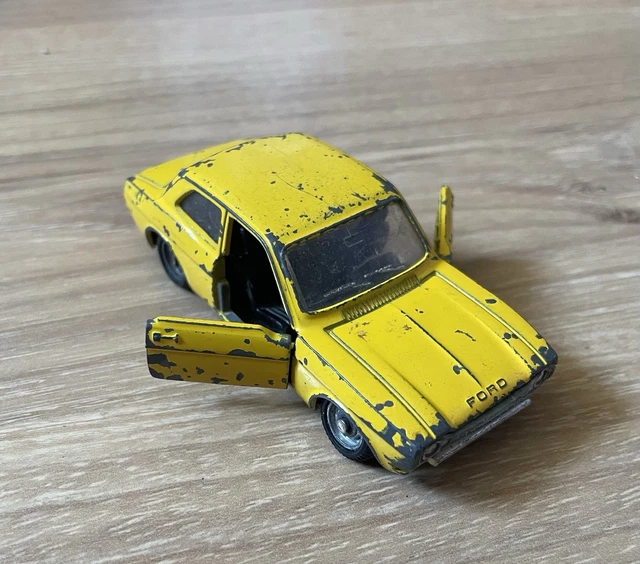 Miniature 1/43 Ford Escort MKI Ronde Cévenole 1972-73 - Base Mebetoys Modifiée - Occasion