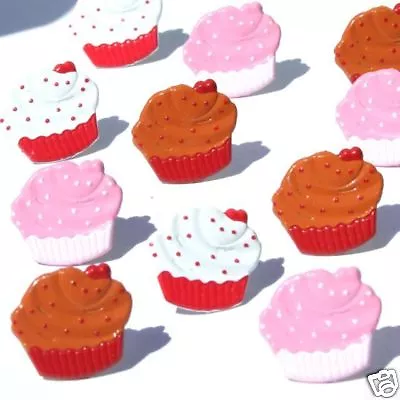 Cupcake Brads ** 2 Cute ** See My Store **  Reduced!