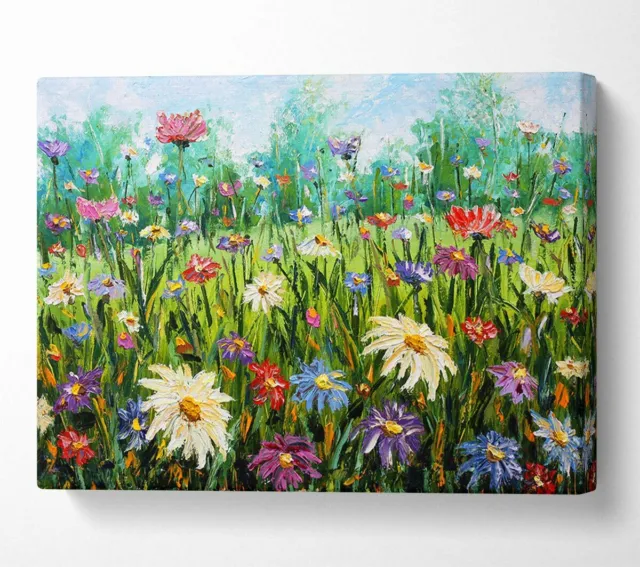 Lovely Spring Flowers Art Canvas Wall Art Home Decor Large Print