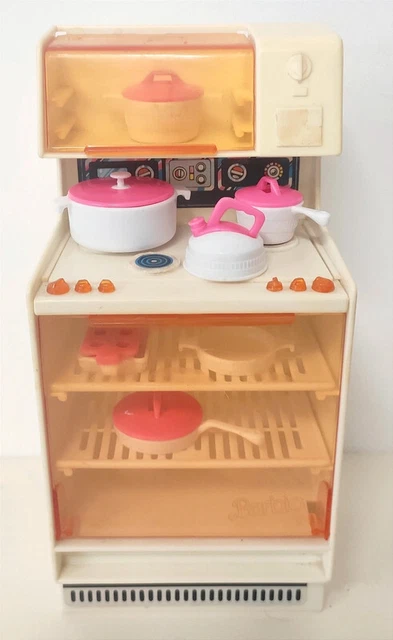 BARBIE cuisine de rêve 1984 set 9119 Mattel 80 neuf maison emballage d'origine b
