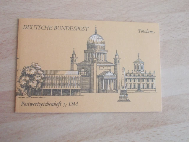 Marken Büchlein Deutsche Bundespost  mit Marken siehe Bilder