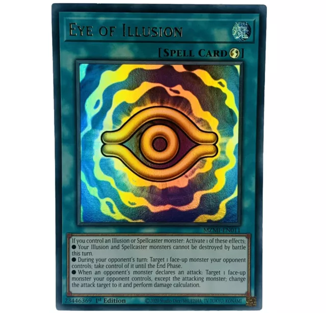 YUGIOH Eye of Illusion MZMI-EN011 Ultra Rare Card 1st Edition NM-MINT