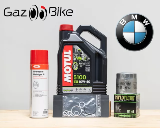 Kit Entretien BMW R1200 C de 1997 à 2005 Filtre Huile Joint Vidange MOTUL 5100