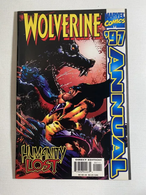 Wolverine Annual 1997: Humanity Lost in VF/NM - Marvel Comics
