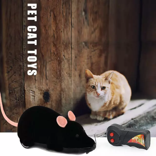 Funny Remote Control RC Rat Mouse MICE Wireless For Cat Toy Pet Gift