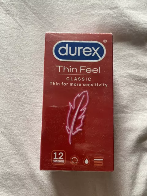 Durex Thin Feel Condoms - 12 Pack