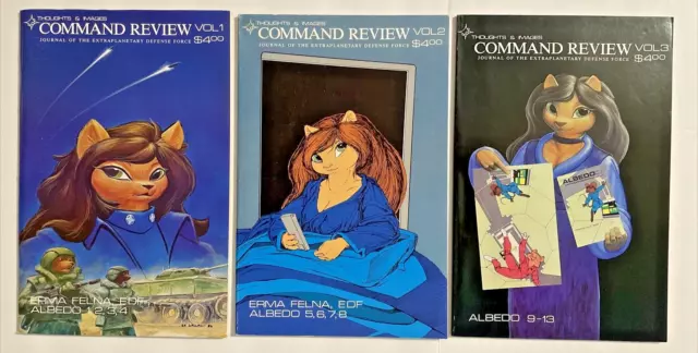 Command Review Vol 1, 2,3 Thoughts and Images 1986 “Usagi Yojimbo” Albedo 1-13