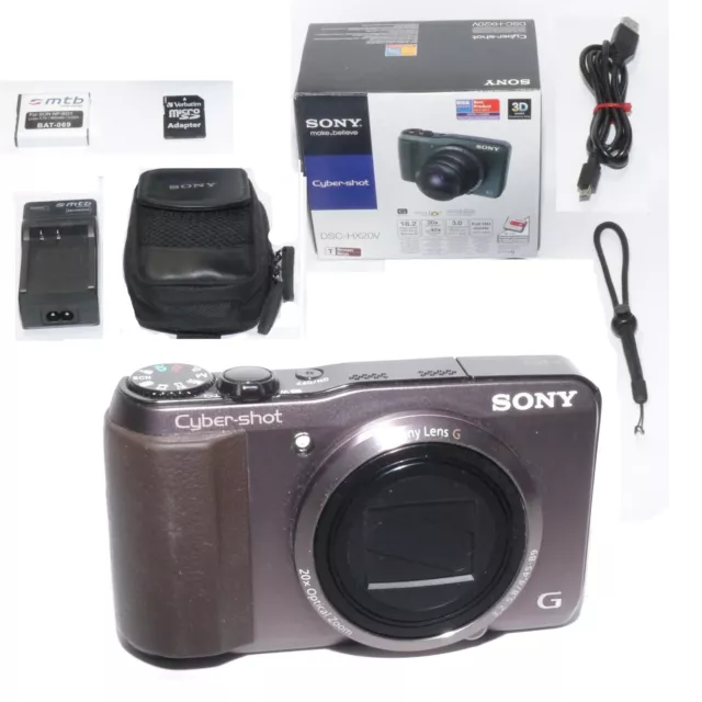 Sony Cybershot DSC HX 20V Digital Kamera 18,2MP