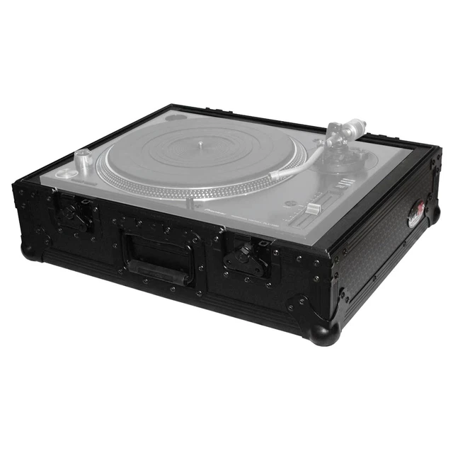 ProX T-TT Black DJ Turntable ATA Flight Road Ready Case Pair Technics, Vestax 2