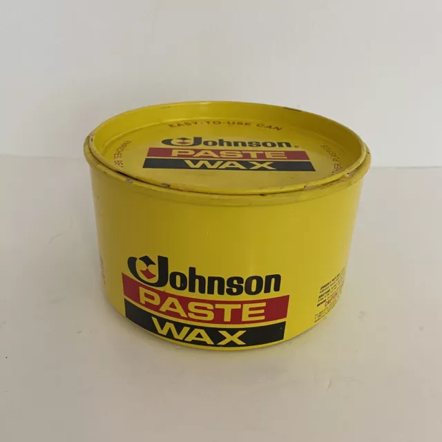 JOHNSON PASTE WAX Long Lasting Shine & Protection Advertising USED 50%  $29.99 - PicClick