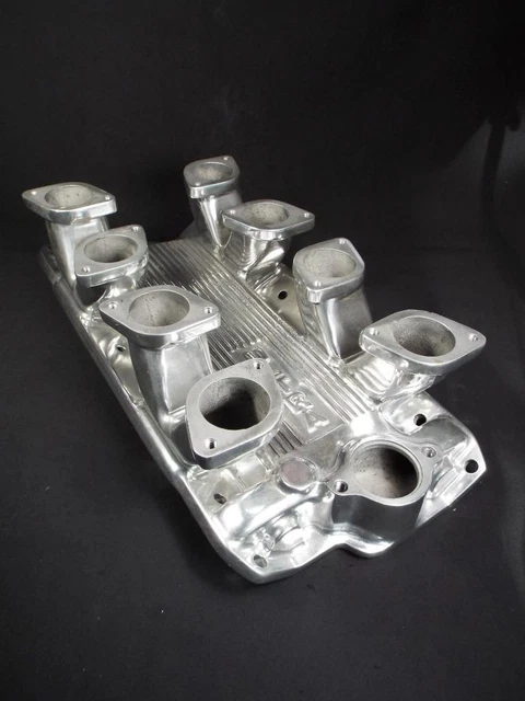 IMPOSSIBLE FIND ULTRA SMALL BLOCK CHEVY 4x2 WEBER IDA INTAKE POLISHED FLAWLESS IMPOSSIBLE FIND ULTRA SMALL BLOCK CHEVY 4x2 WEBER IDA INTAKE POLISHED FLAWLESS