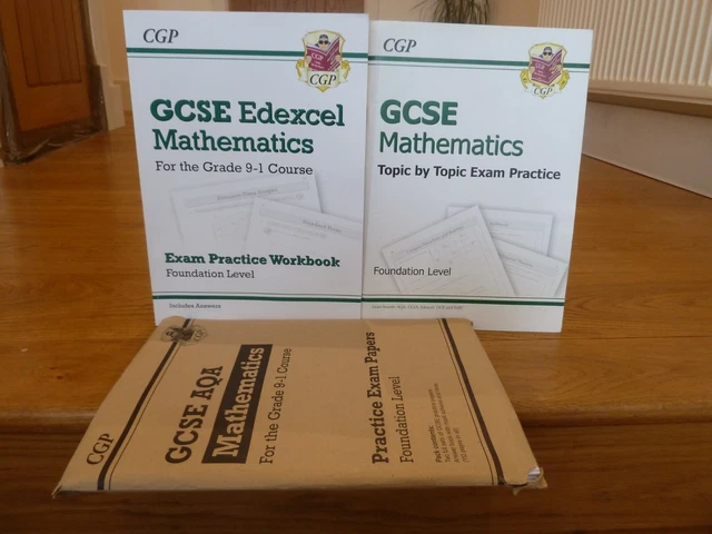 GCSE MATHS FOUNDATION Practice Exam Papers Grade 9-1 With Answers ...