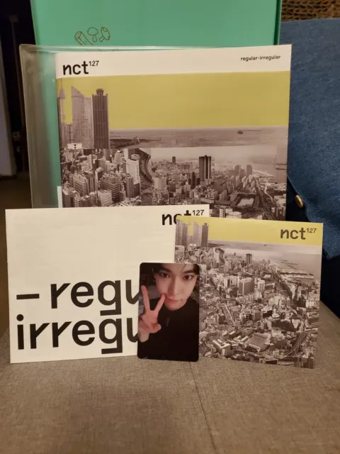 Álbum regular-irregular NCT 127 versión regular con tarjeta de fotos 3