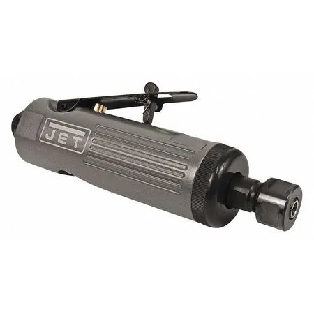 Jet Jat-401 Straight Pneumatic R6 Die Grinder,1/4", 1/4 In Air Inlet, 1/4"