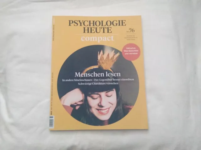 Zeitschrift Psychologie Heute compact NEU ungelesen